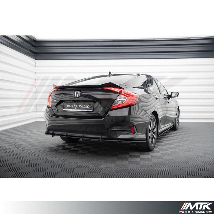 Diffuseur central Maxton Street Pro Honda Civic 2017 - 2022